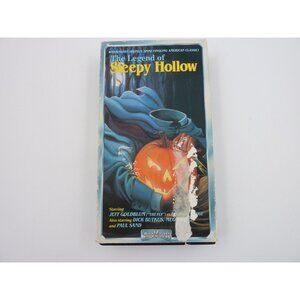 Legend of Sleepy Hollow Jeff Goldblum 1988 VHS